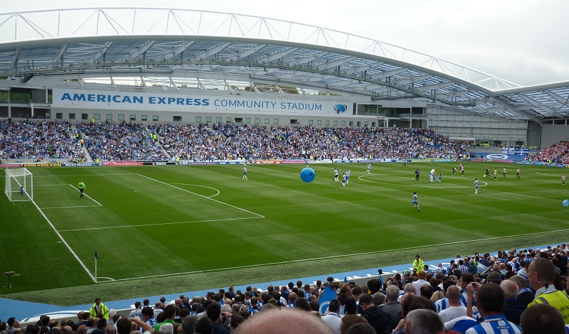 Falmer stadium in Brighton